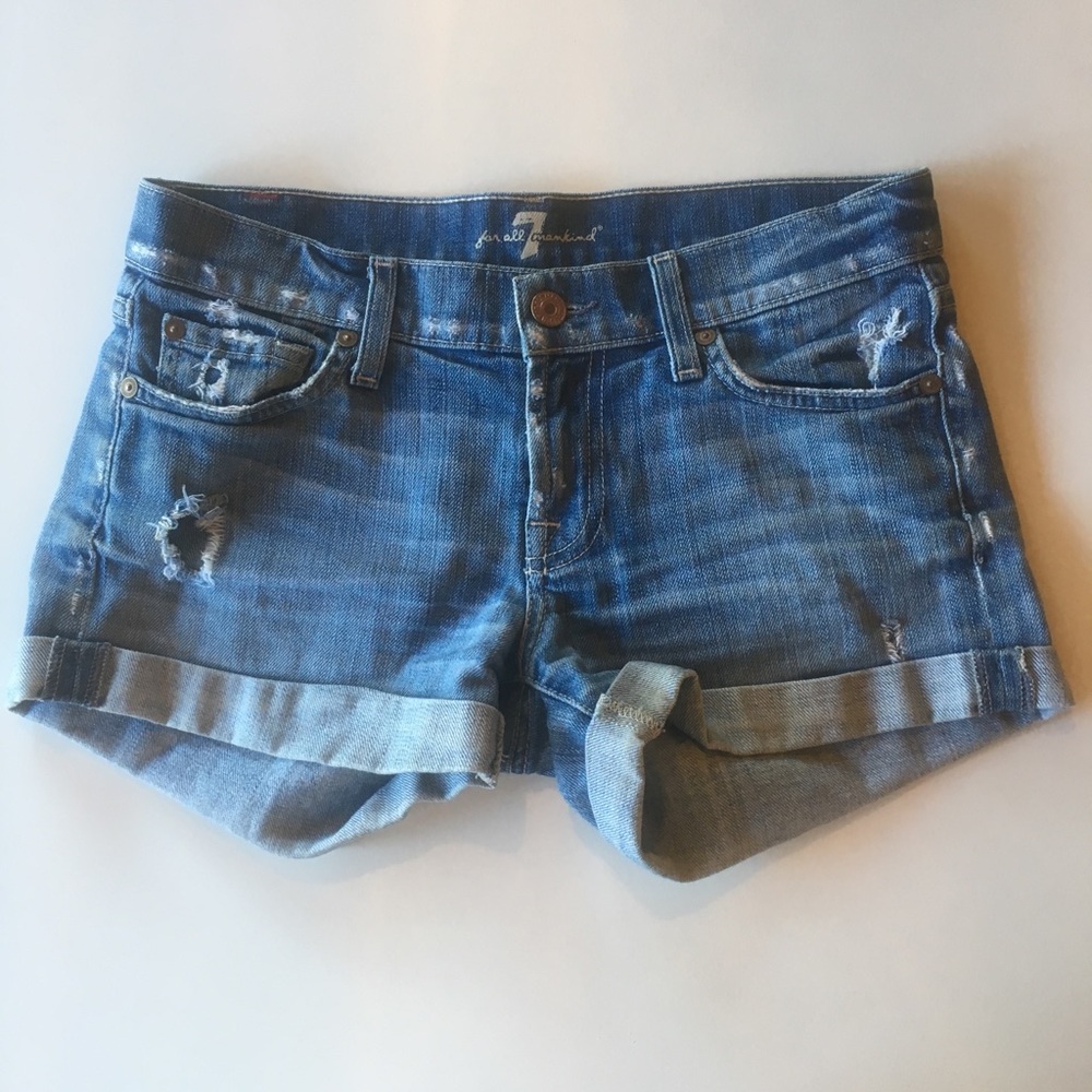 Seven for all mankind - jean shorts size 25